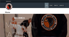 Desktop Screenshot of blackeagledojo.com