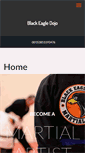 Mobile Screenshot of blackeagledojo.com